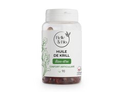 Belle&Bio Ulei de krill 90 Capsule, pentru colesterol rau